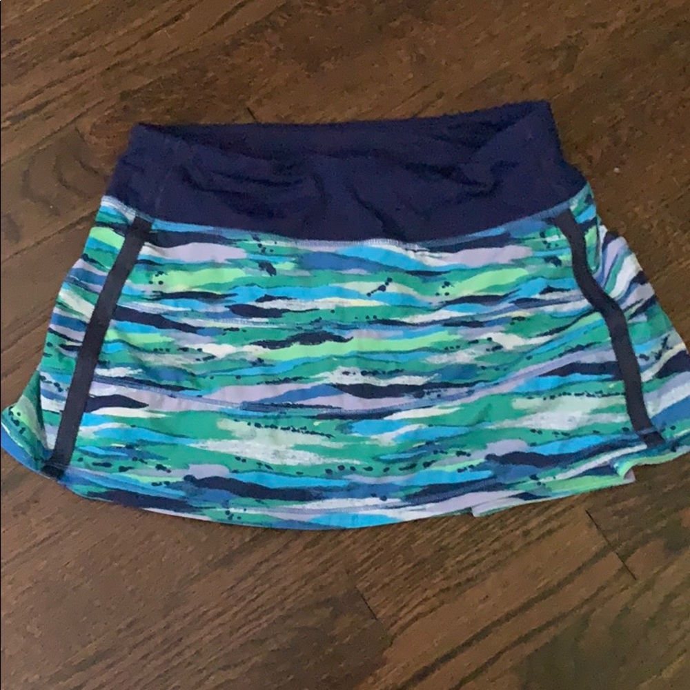 Lululemon skirt with built in shorts